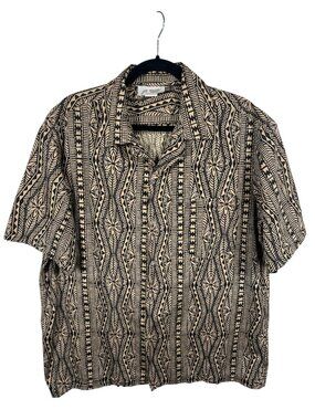 Vtg Malihini Hawaii Shirt Mens XL Casual Button Down Short Sleeve Lightweight